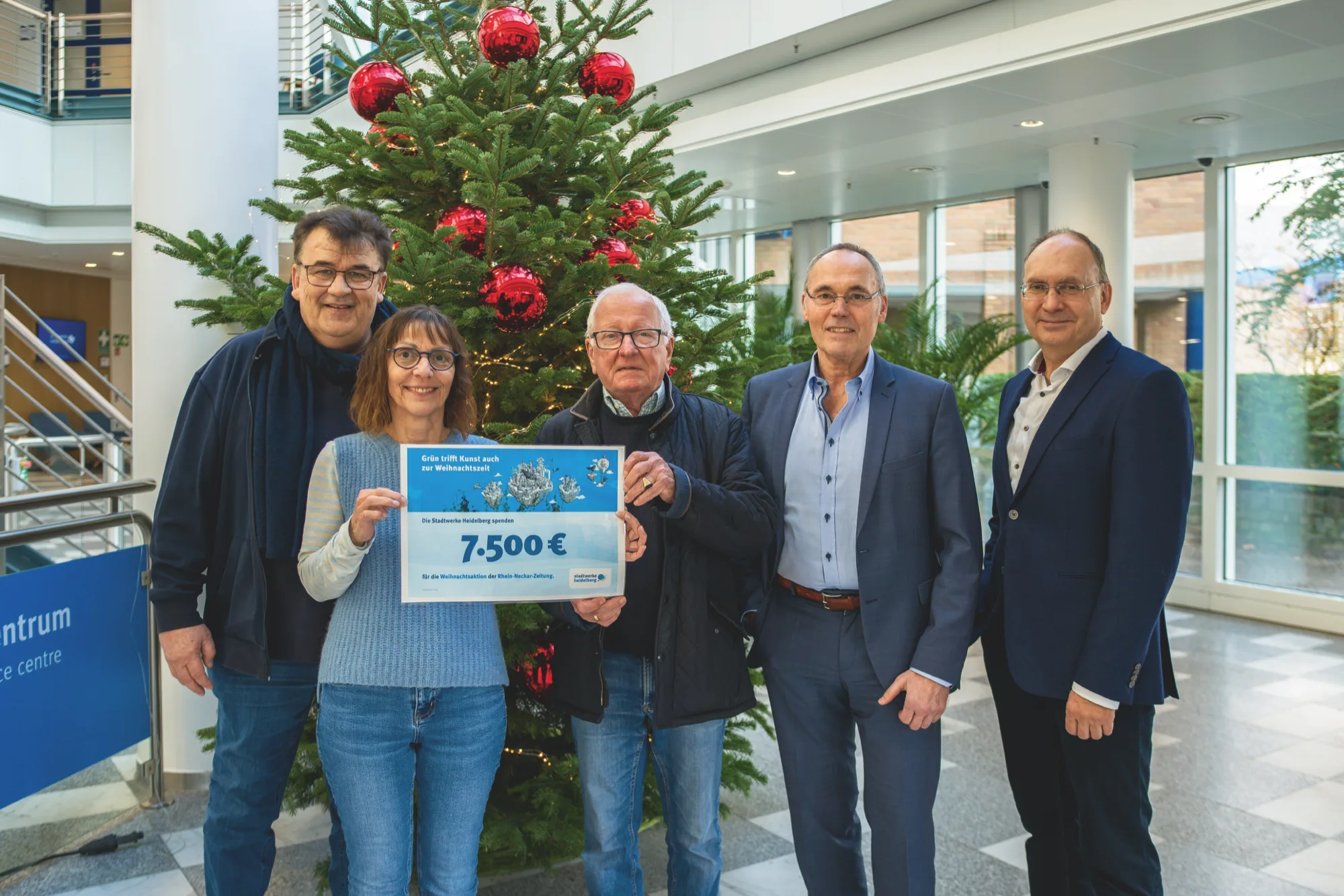 Seit über 20 Jahren sind wir Partner der Weihnachtsaktion der Rhein-Neckar-Zeitung.