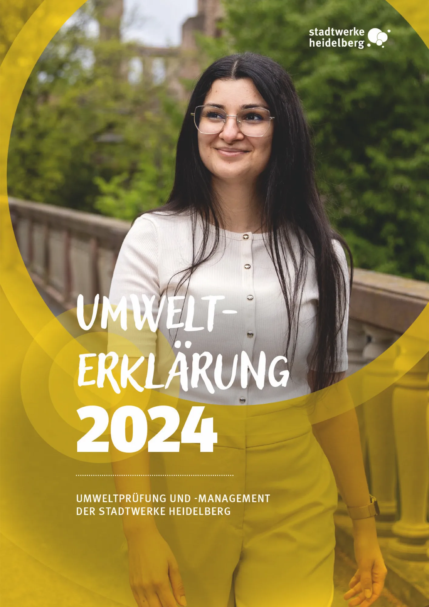 Titel der EMAS-Umwelterklärung 2024 der Stadtwerke Heidelberg